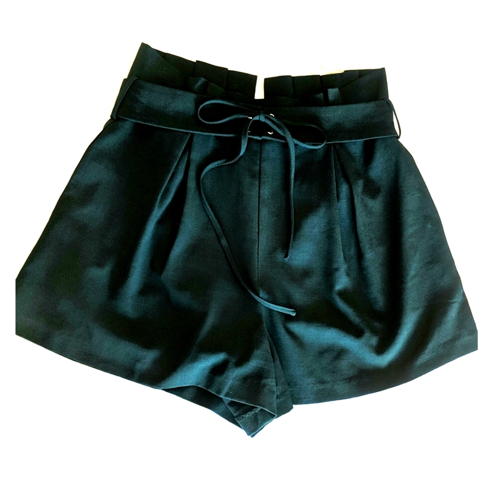 Endless Rose Dark Green Shorts